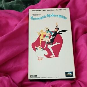 Thoroughly Modern Millie VHS with Colorful Cover